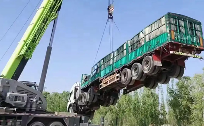 集美区道路脱困救援案例